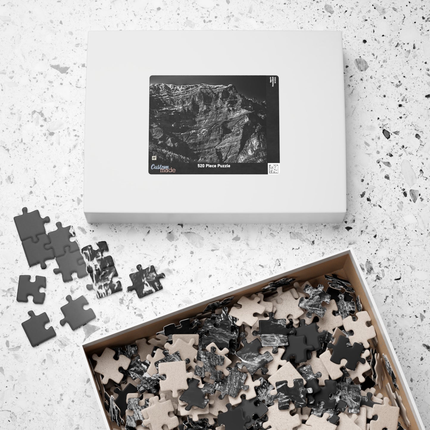 Canada Banff. Mountain - (110, 252, 520, 1014-piece) - Puzzies