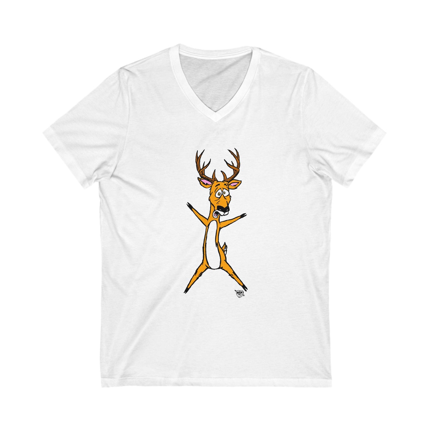 3 - Funny Deer V-neck