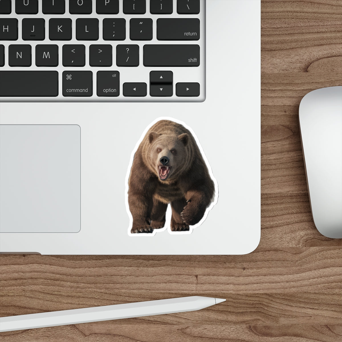 7 - Angry Bear - Stickers