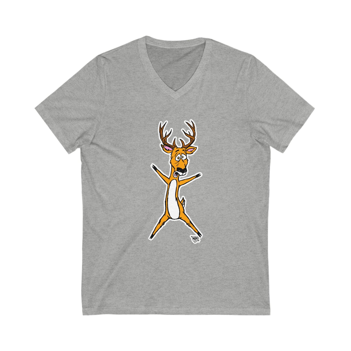 3 - Funny Deer V-neck