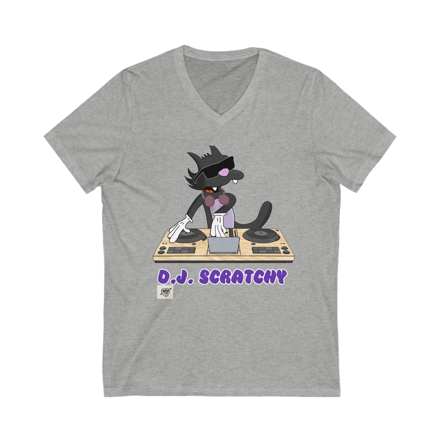 3 - DJ Scratchy - 1 - V-Neck
