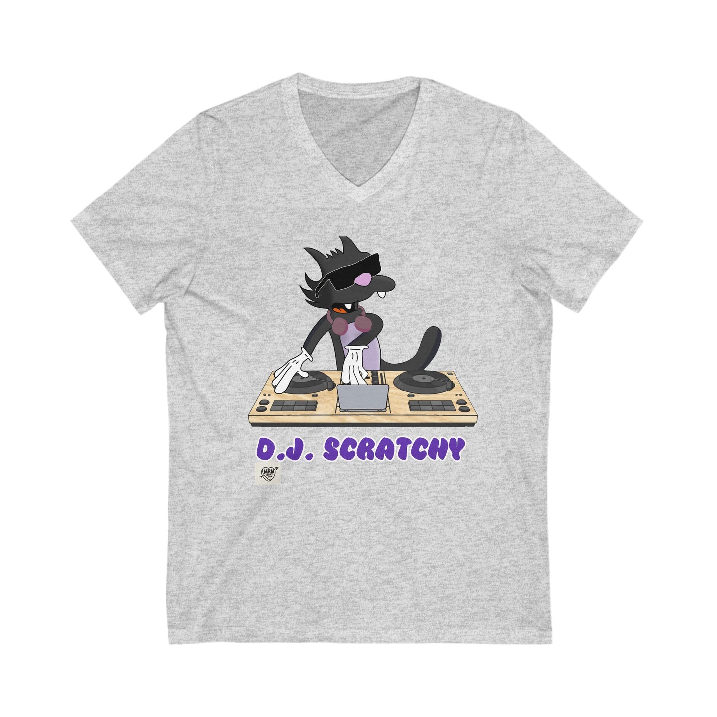 3 - DJ Scratchy - 1 - V-Neck