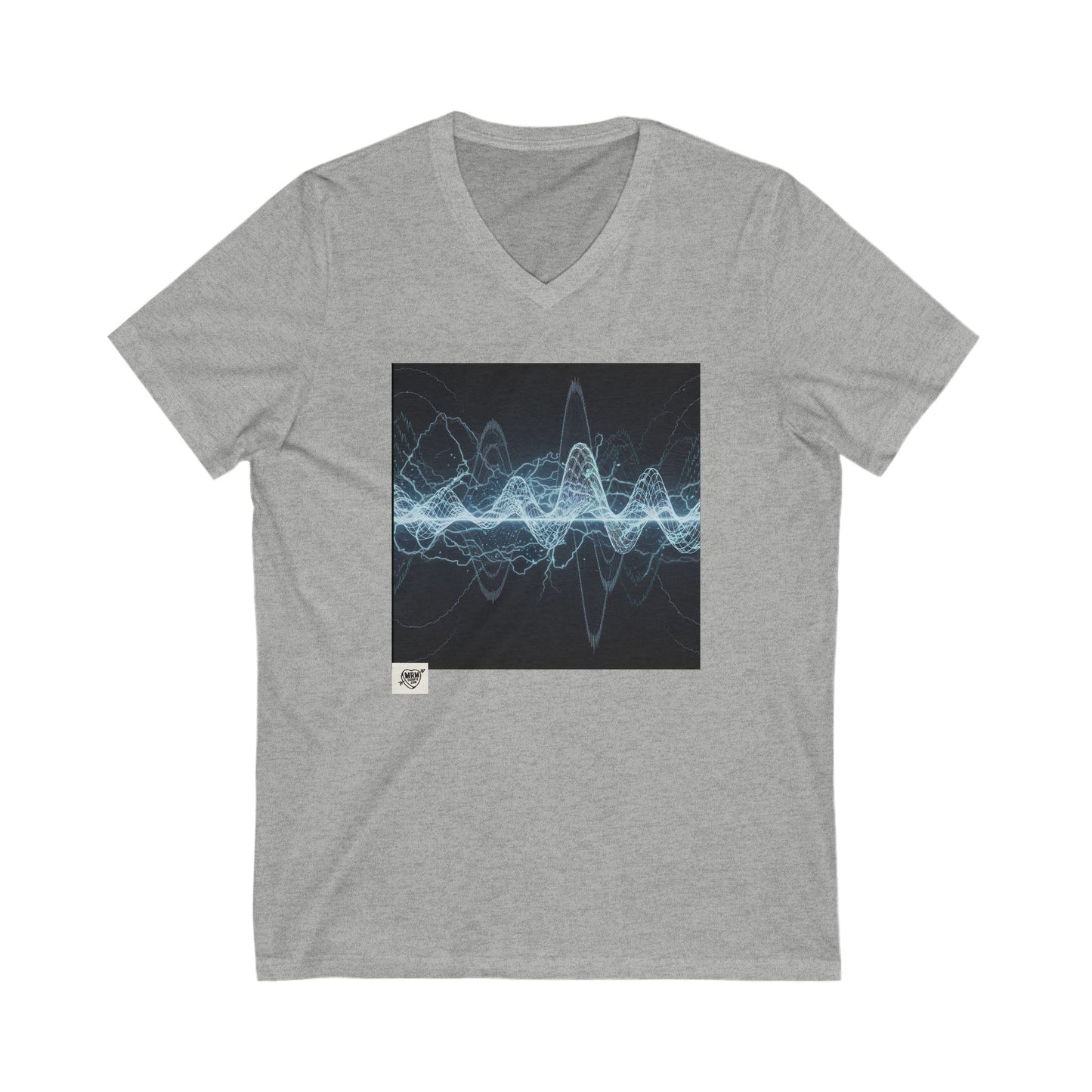 4 - Soundwave Graphic - 1 - V-Neck