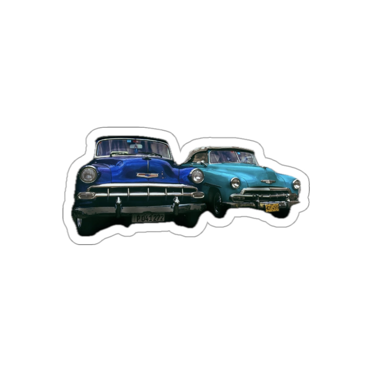 7 - Cuba car - 1 - Stickers