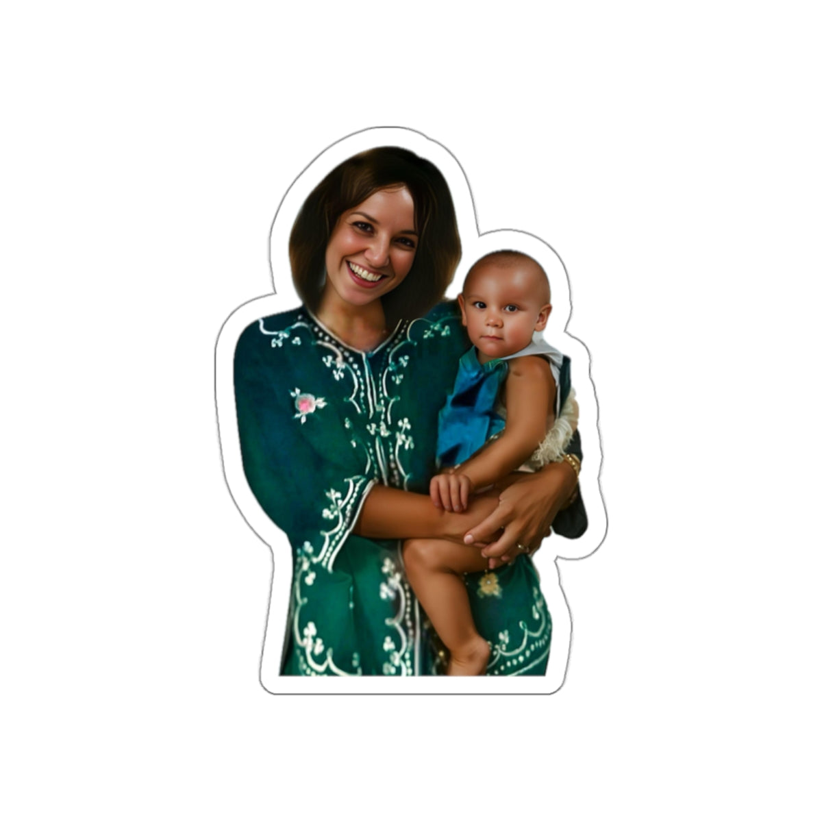 7 - People - Me and Mom - 1 -Sticker