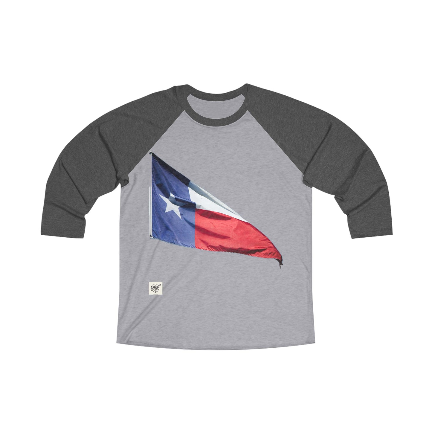 3 - Texas Flag — 3/4 Raglan Tee