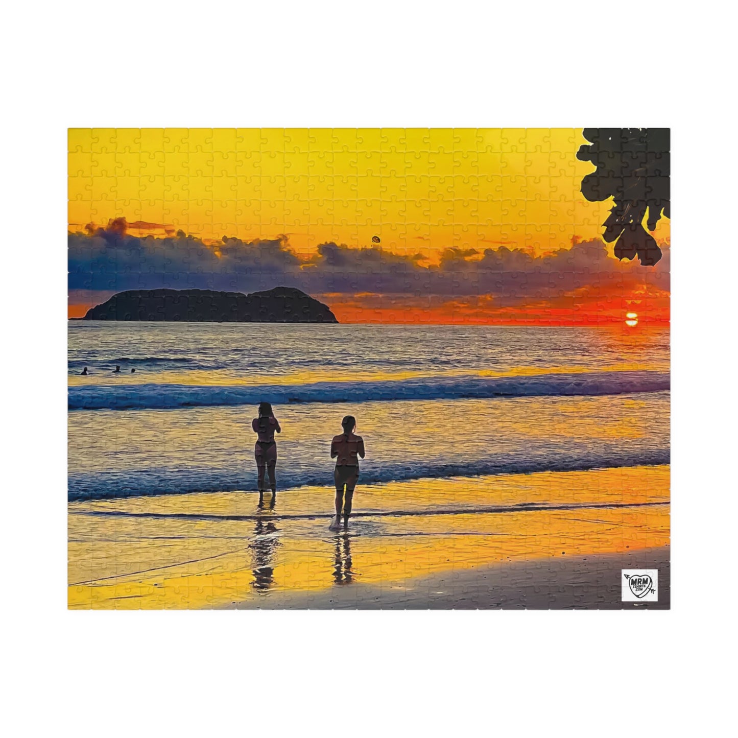 8 - Costa Rica beach two hot women - Puzzle