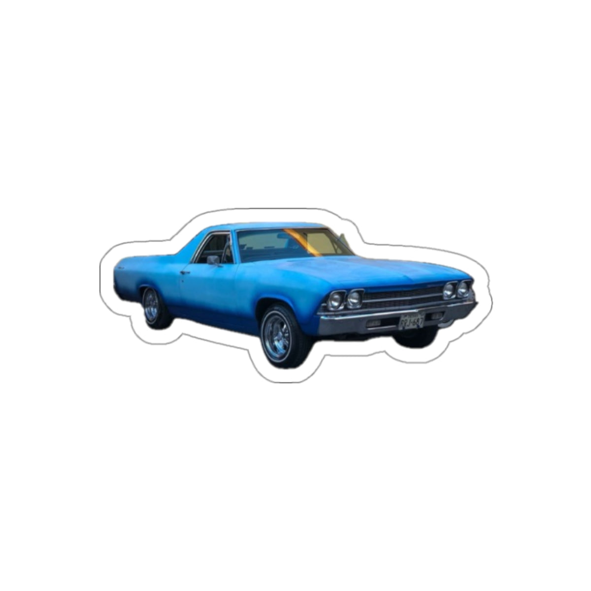 7 - Car - El Camino - 1 - Sticker