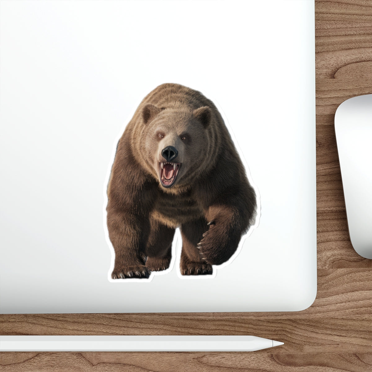 7 - Angry Bear - Stickers