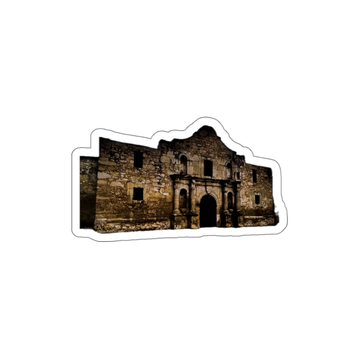 7 - Texas - Alamo - Stickers