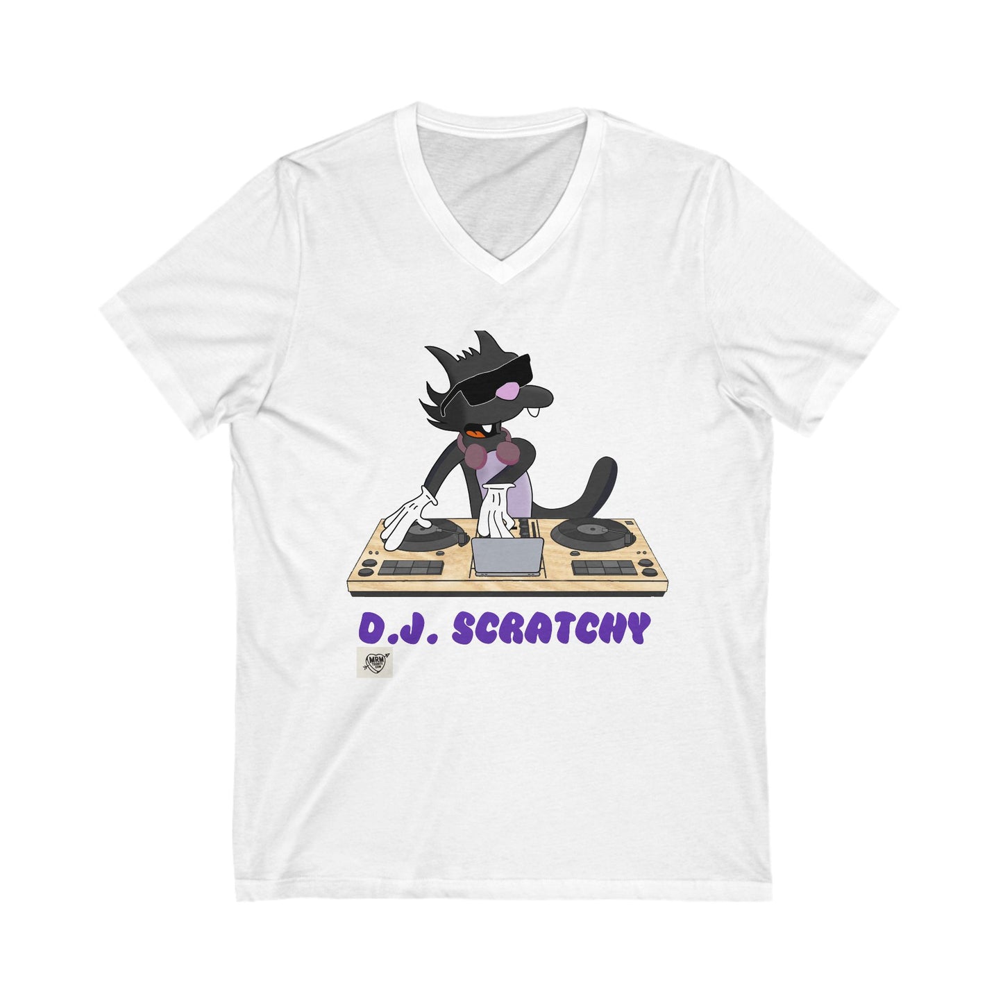 3 - DJ Scratchy - 1 - V-Neck
