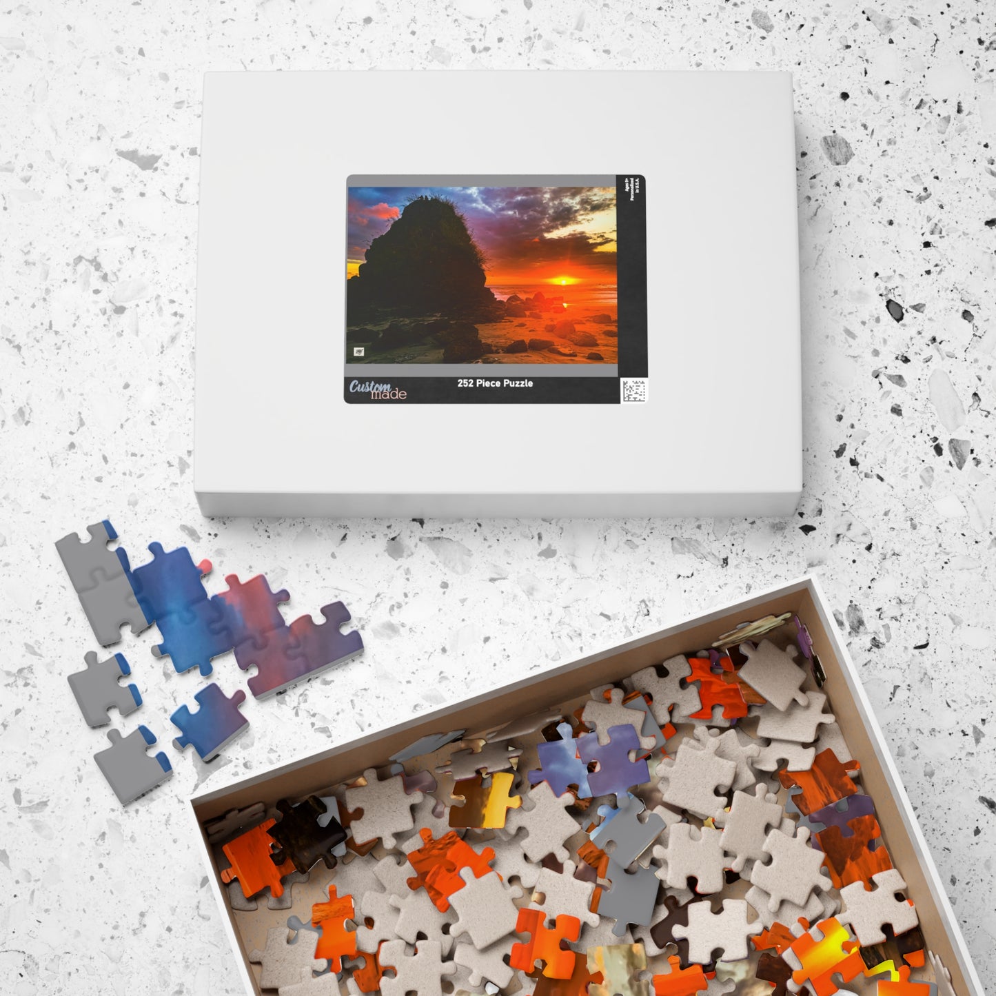 Costa Rica - Sinndounn - Sunset Beach Puzzle