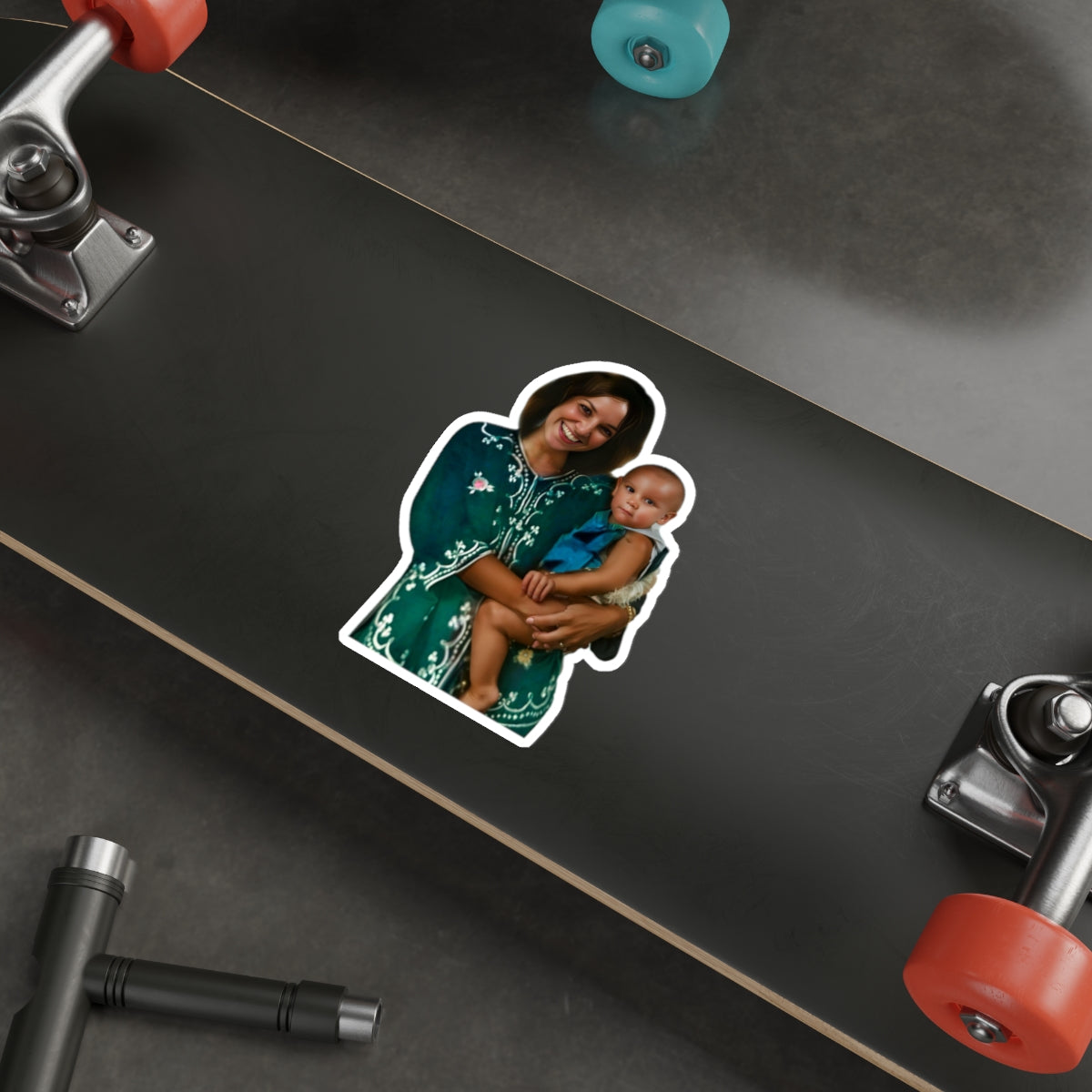 7 - People - Me and Mom - 1 -Sticker