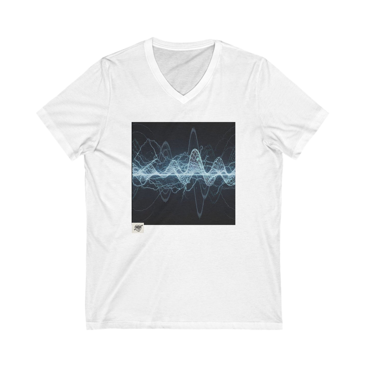 4 - Soundwave Graphic - 1 - V-Neck