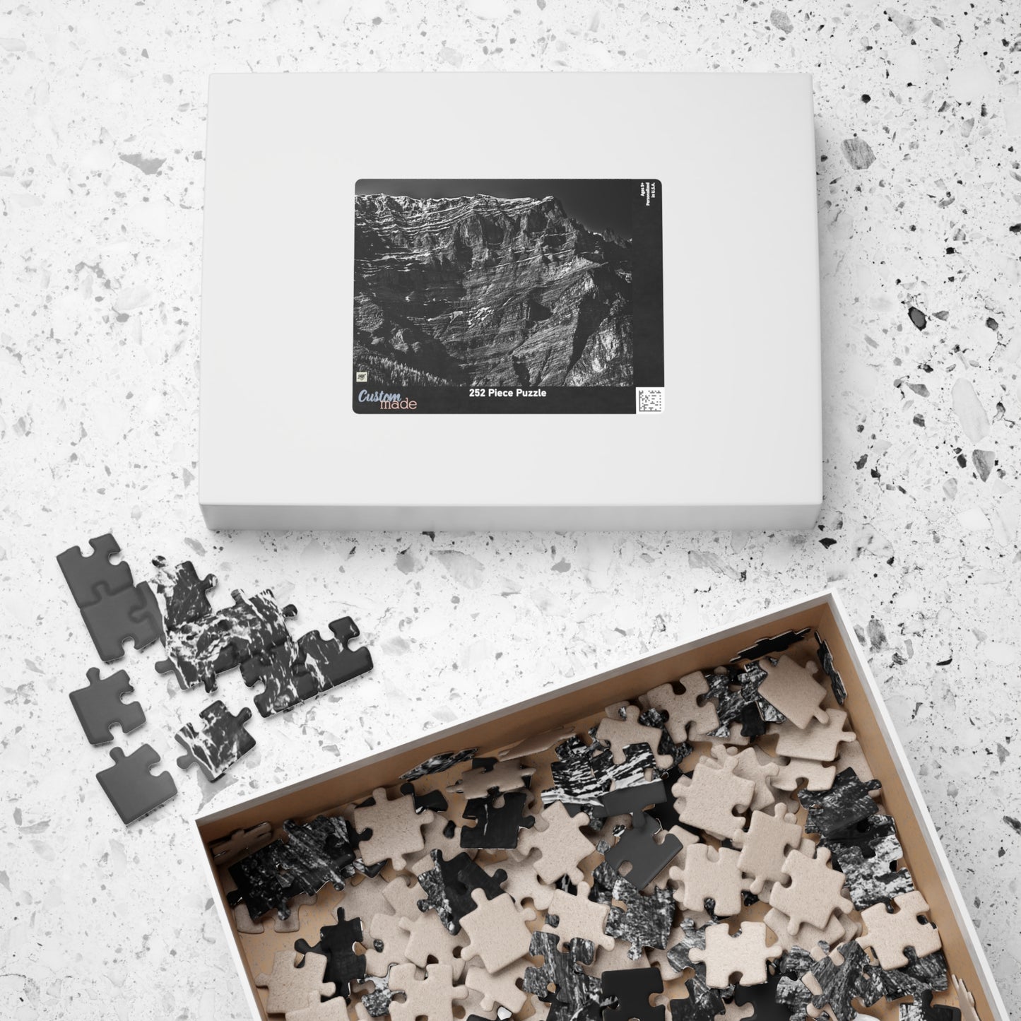 Canada Banff. Mountain - (110, 252, 520, 1014-piece) - Puzzies