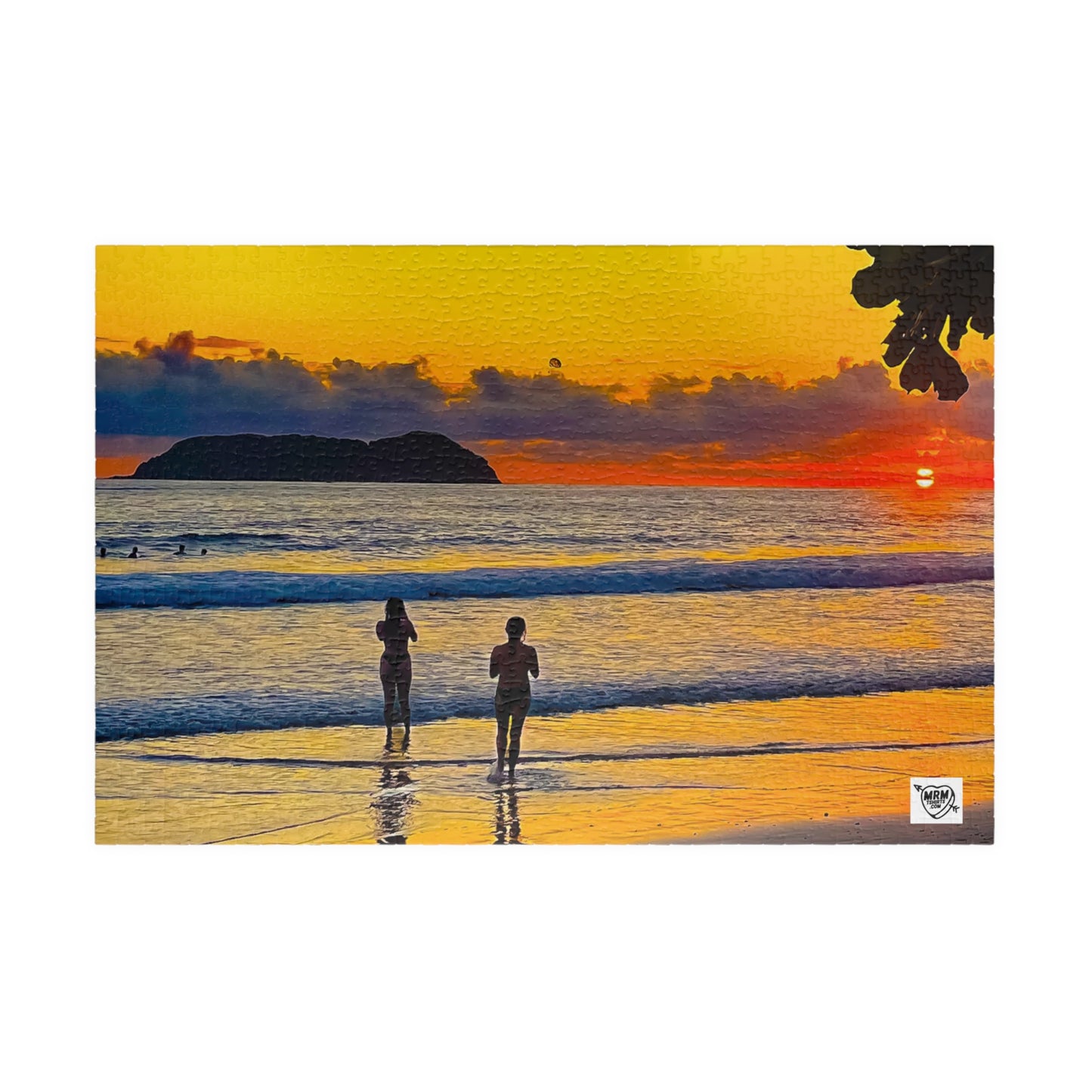 8 - Costa Rica beach two hot women - Puzzle