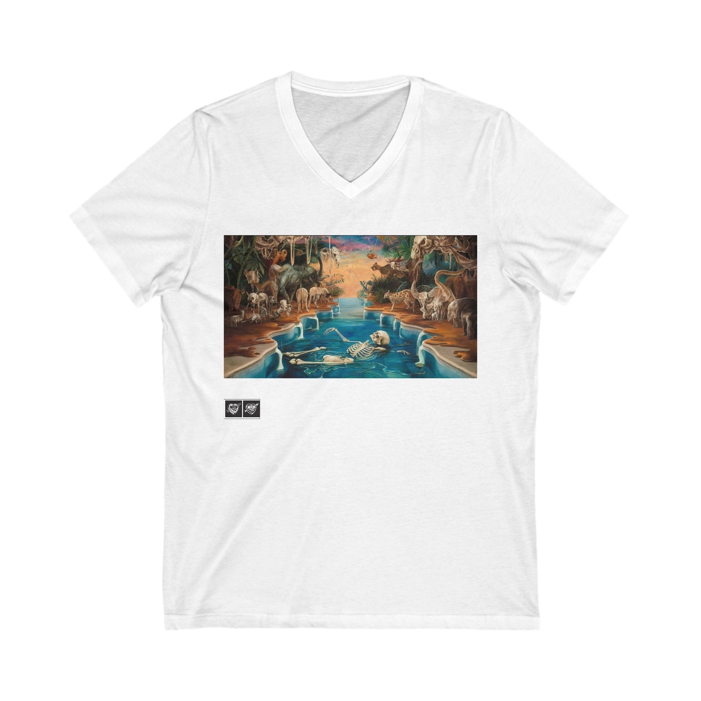 4 - Salvador Dali - V-Neck
