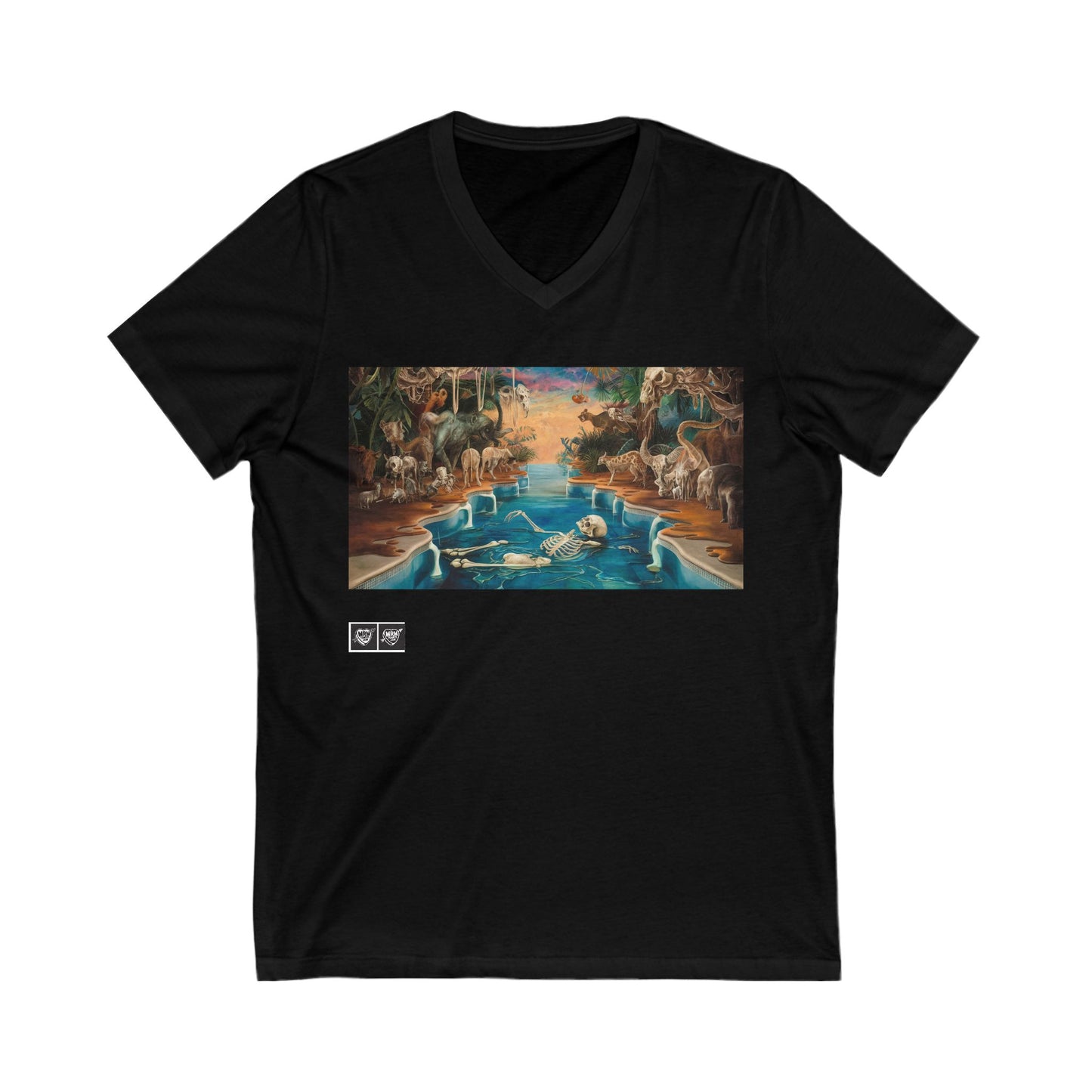 4 - Salvador Dali - V-Neck