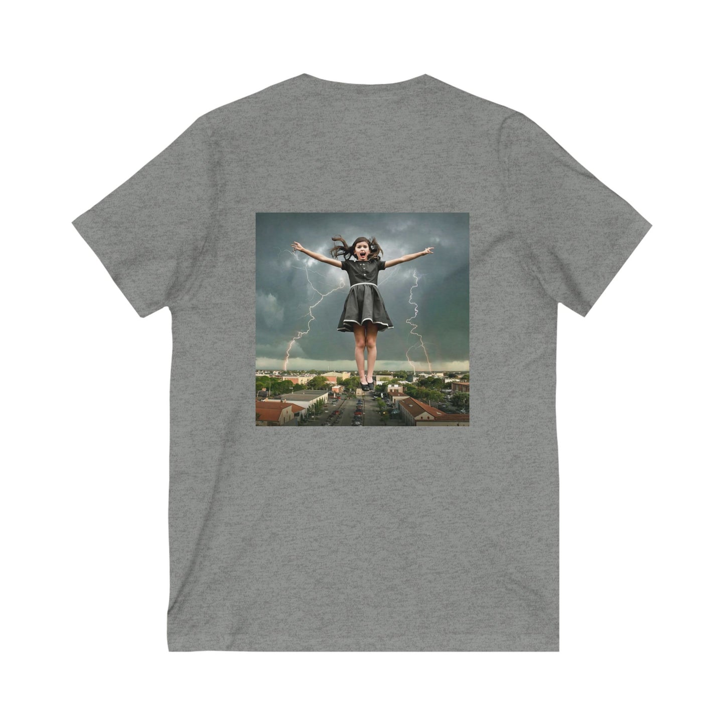Lightning girl - V-Neck