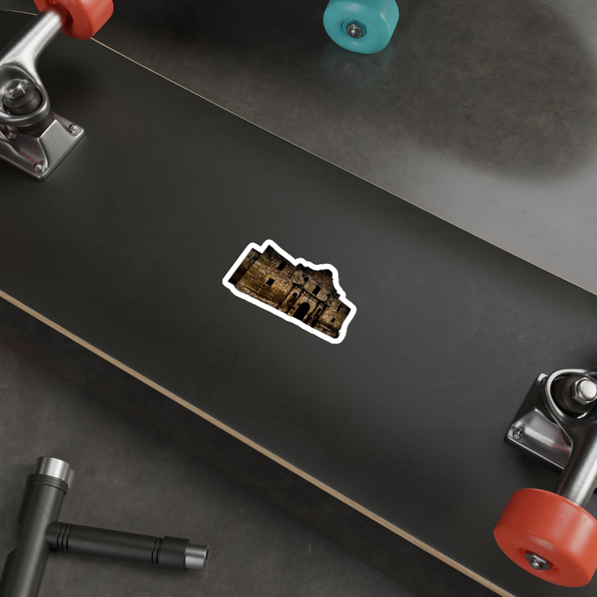 7 - Texas - Alamo - Stickers