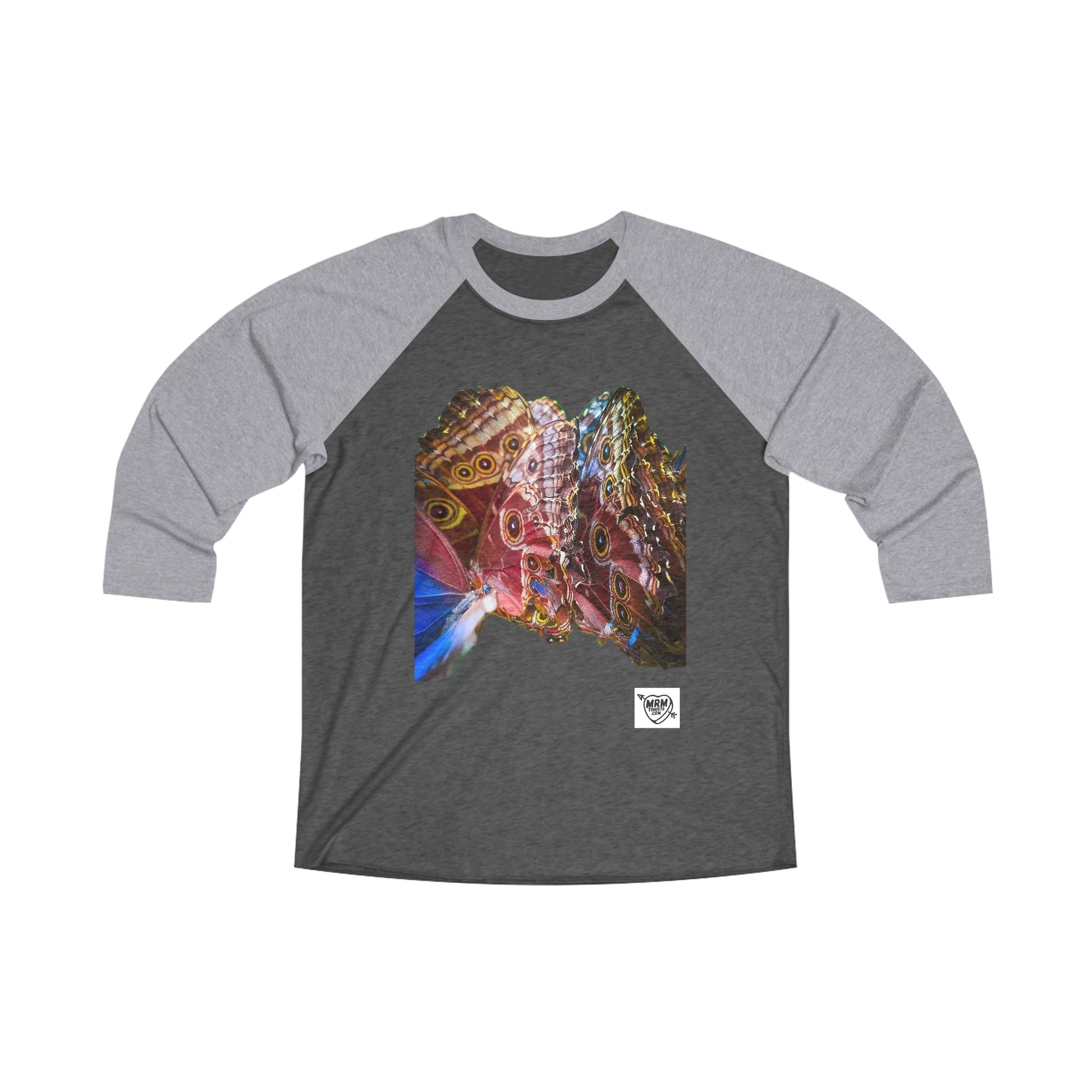 Butterfly (Mariposa) = 3/4 Raglan Tee