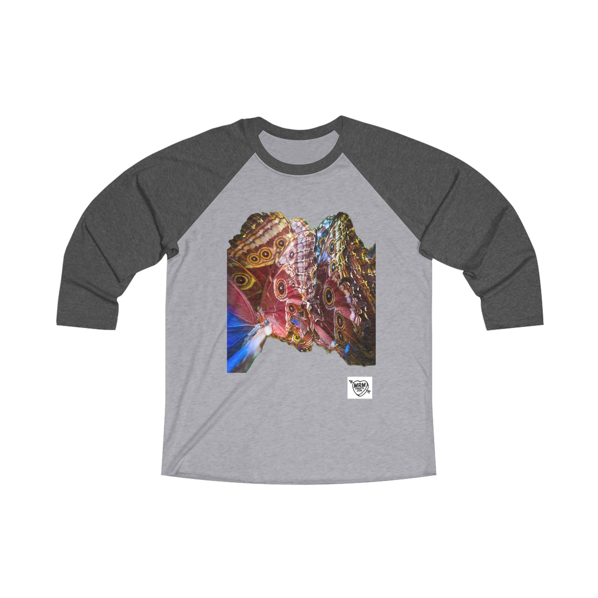 Butterfly (Mariposa) = 3/4 Raglan Tee