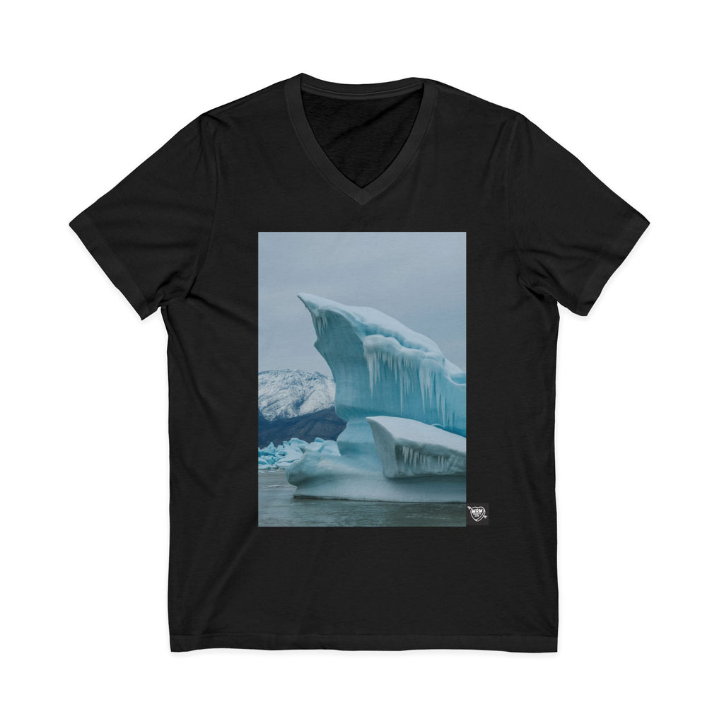 Angry Cool Iceberg - V-Neck