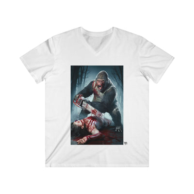 3. Gorilla Chainsaw Massacre - V-neck