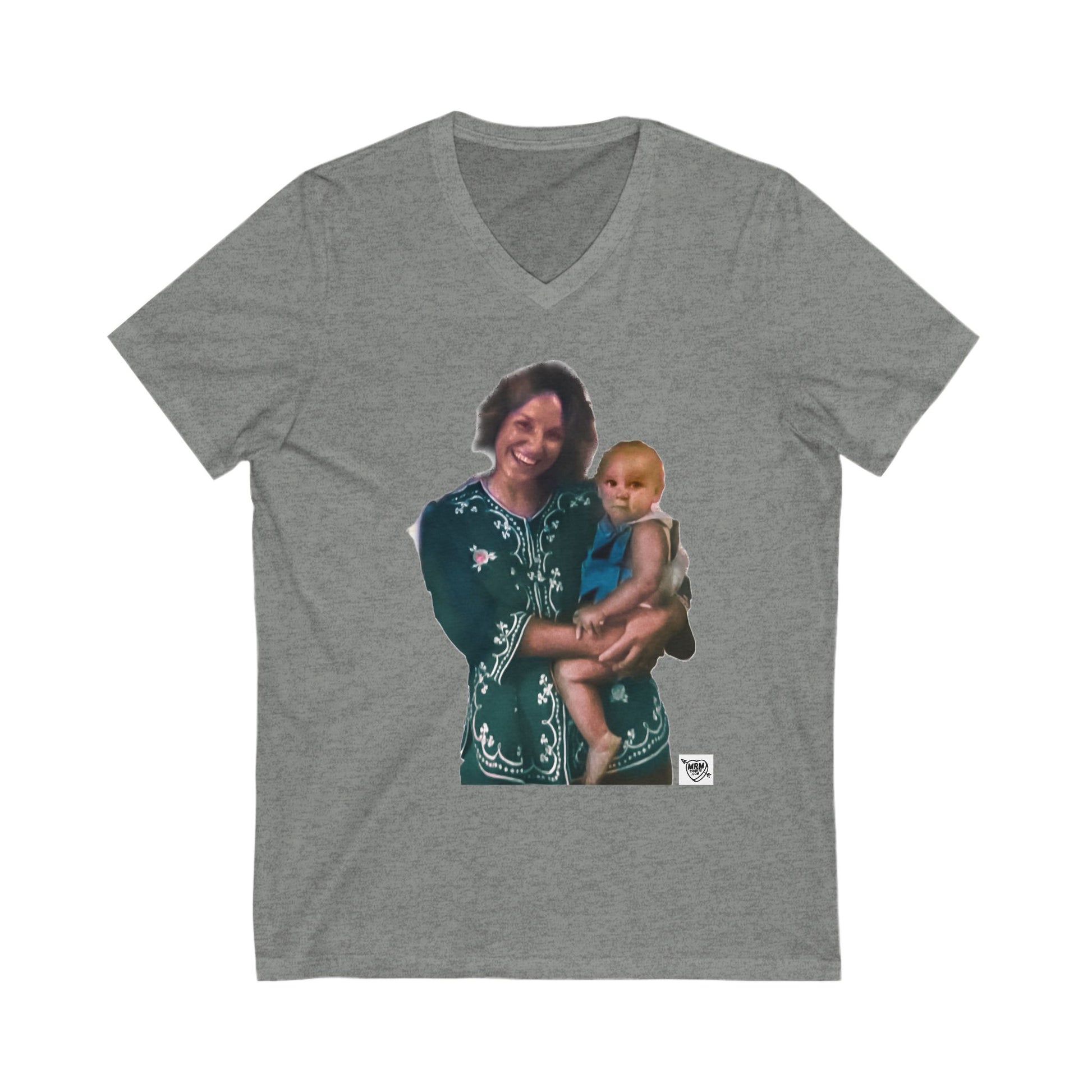 Mom and Me.-  V-Neck