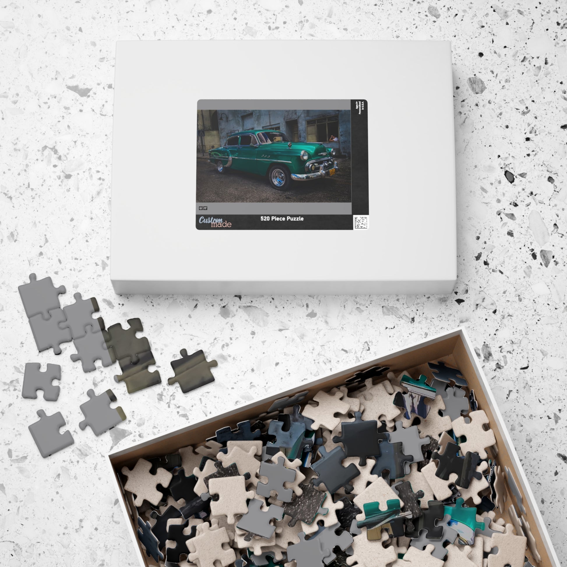 Cuba Car - Vintage Car Puzzle,