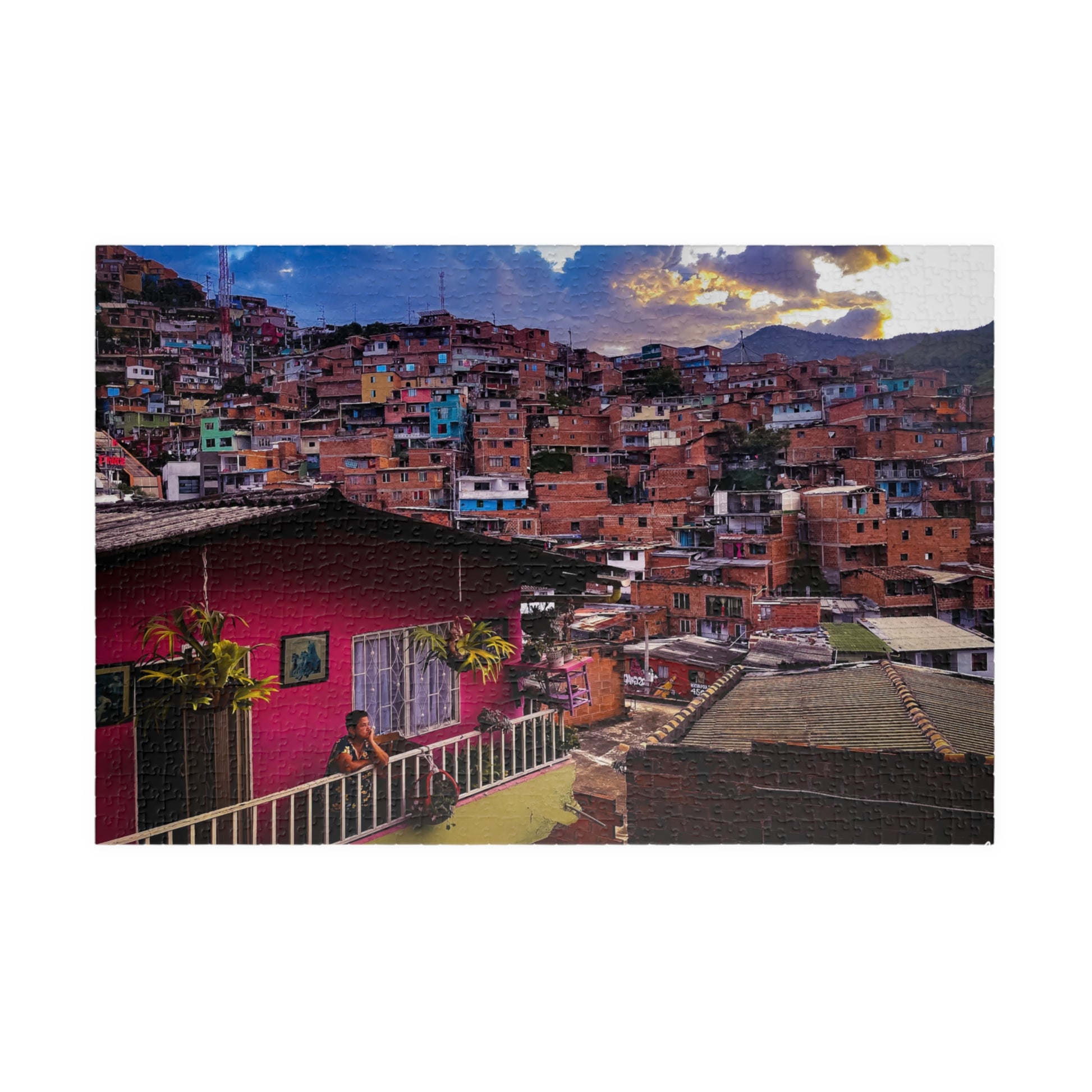 Medellín, Columbia old lady - Puzzle, 110-1014