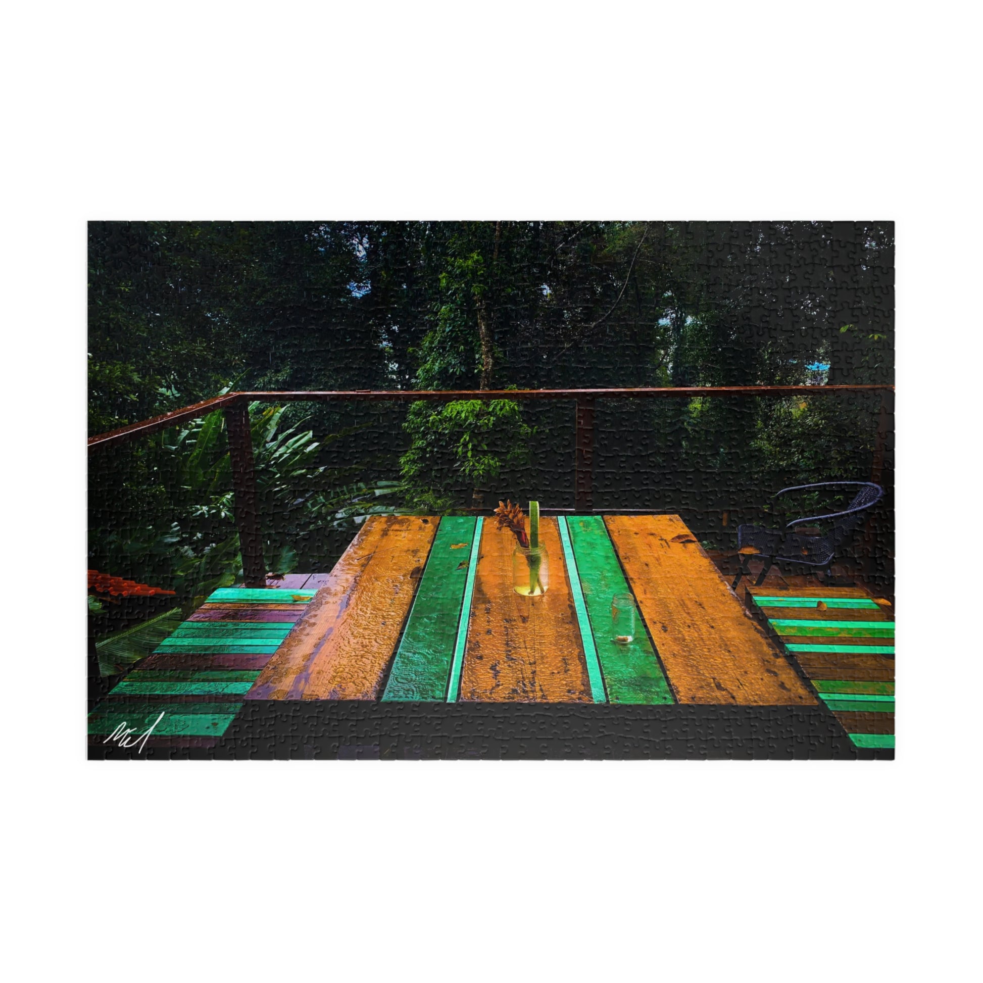 Panama🇵🇦🇵🇦Coffee coffee table - Puzzle | 110, 252, 520, & 1014