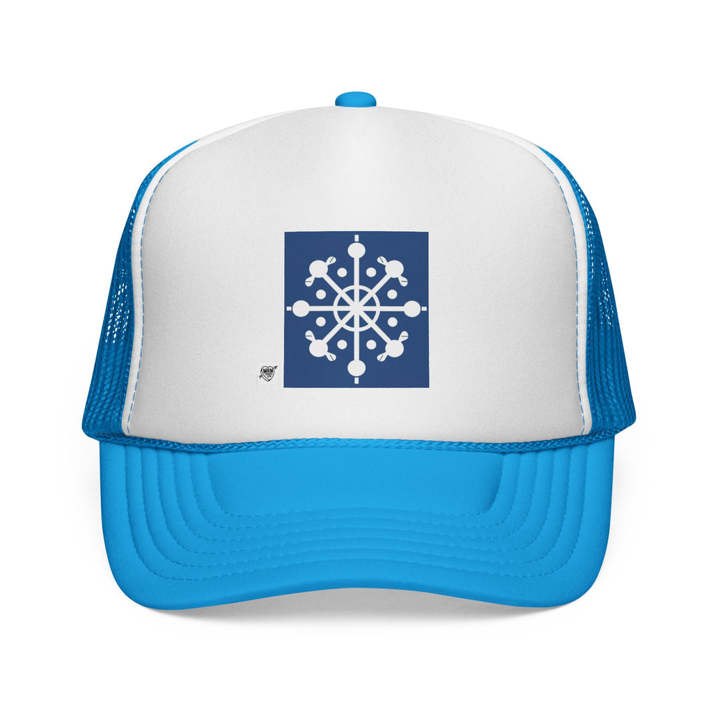 AI - Winter Snowflake Trucker Cap