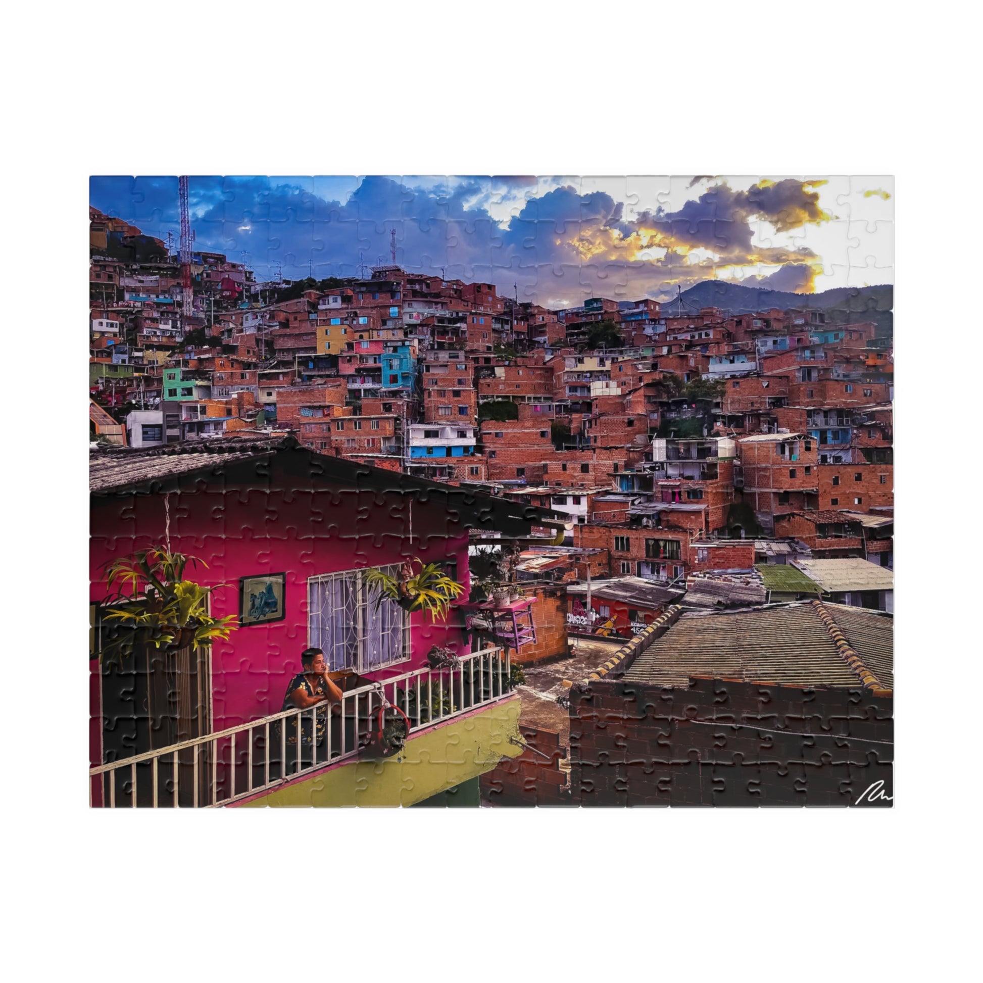 Medellín, Columbia old lady - Puzzle, 110-1014