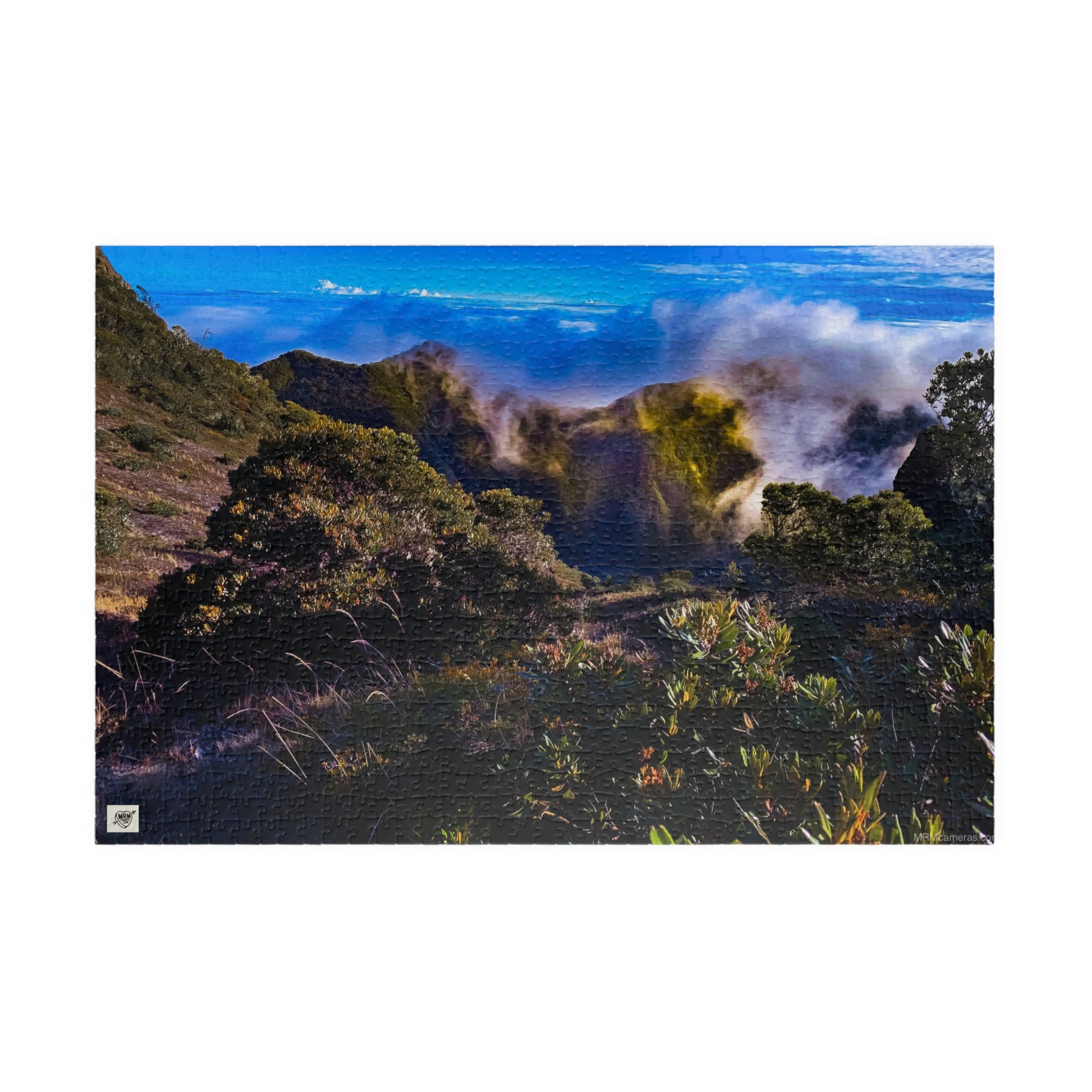 Panama🇵🇦🇵🇦 Mountain -e Puzzle - Challenging 110, 252, 520, 1014-