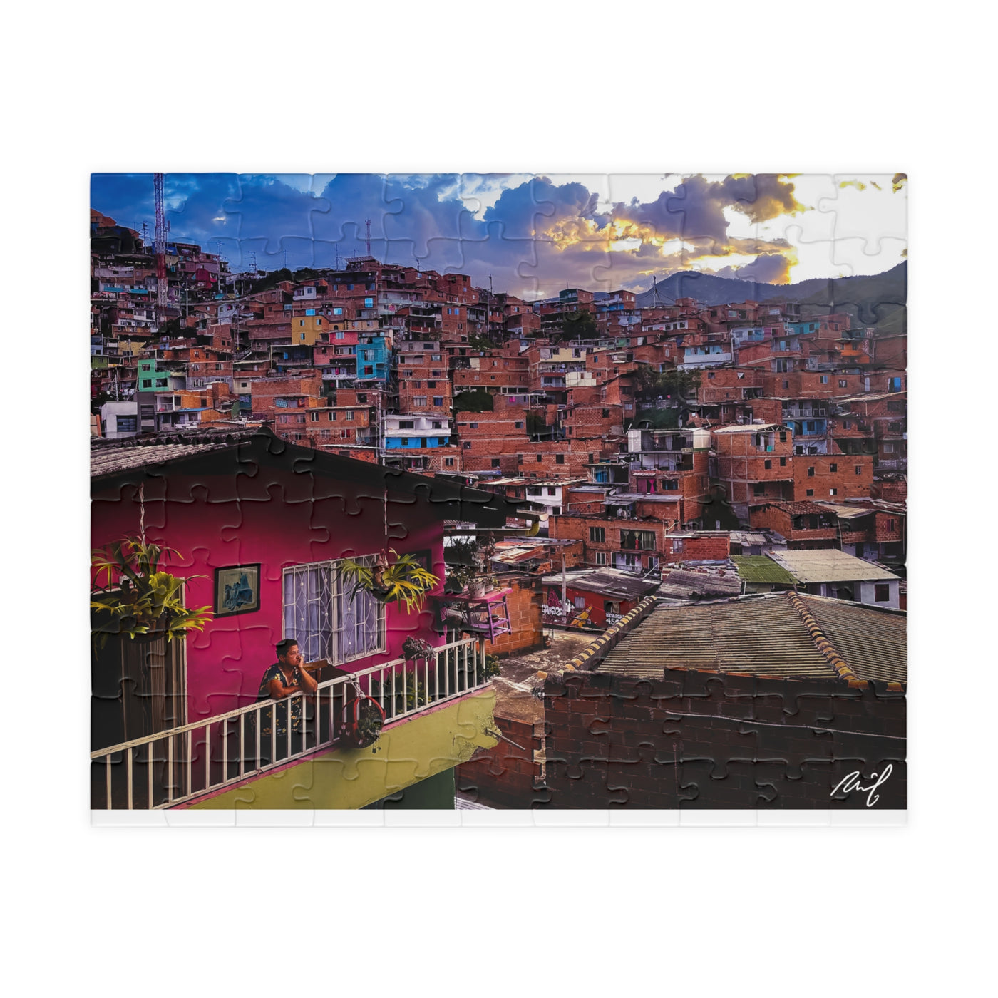 7. Old lads thinking about the at the past, present, and future in Medellin, Colombia -  Puzzles