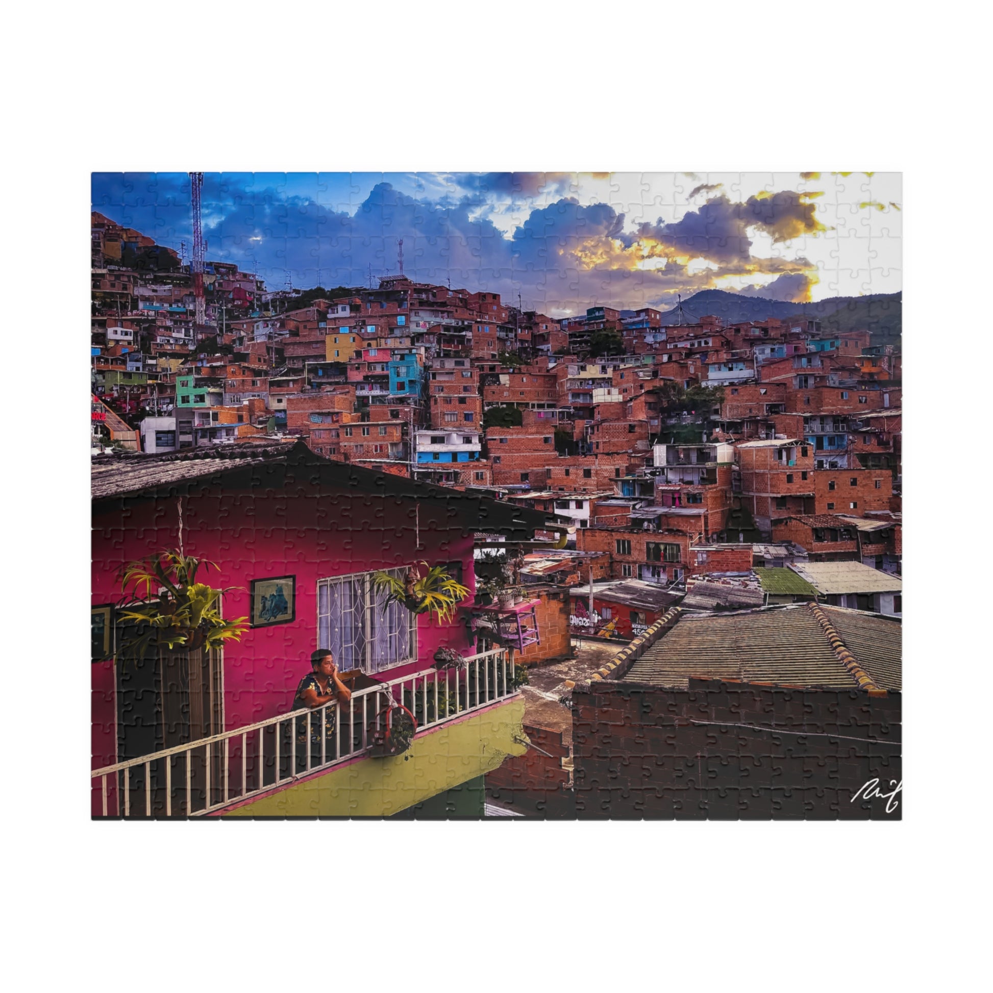 Medellín, Columbia old lady - Puzzle, 110-1014