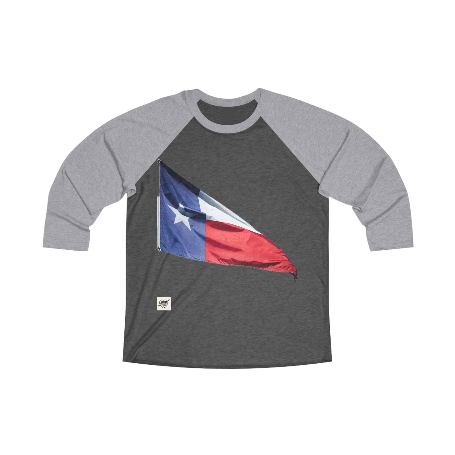 3 - Texas Flag  — 3/4 Raglan Tee