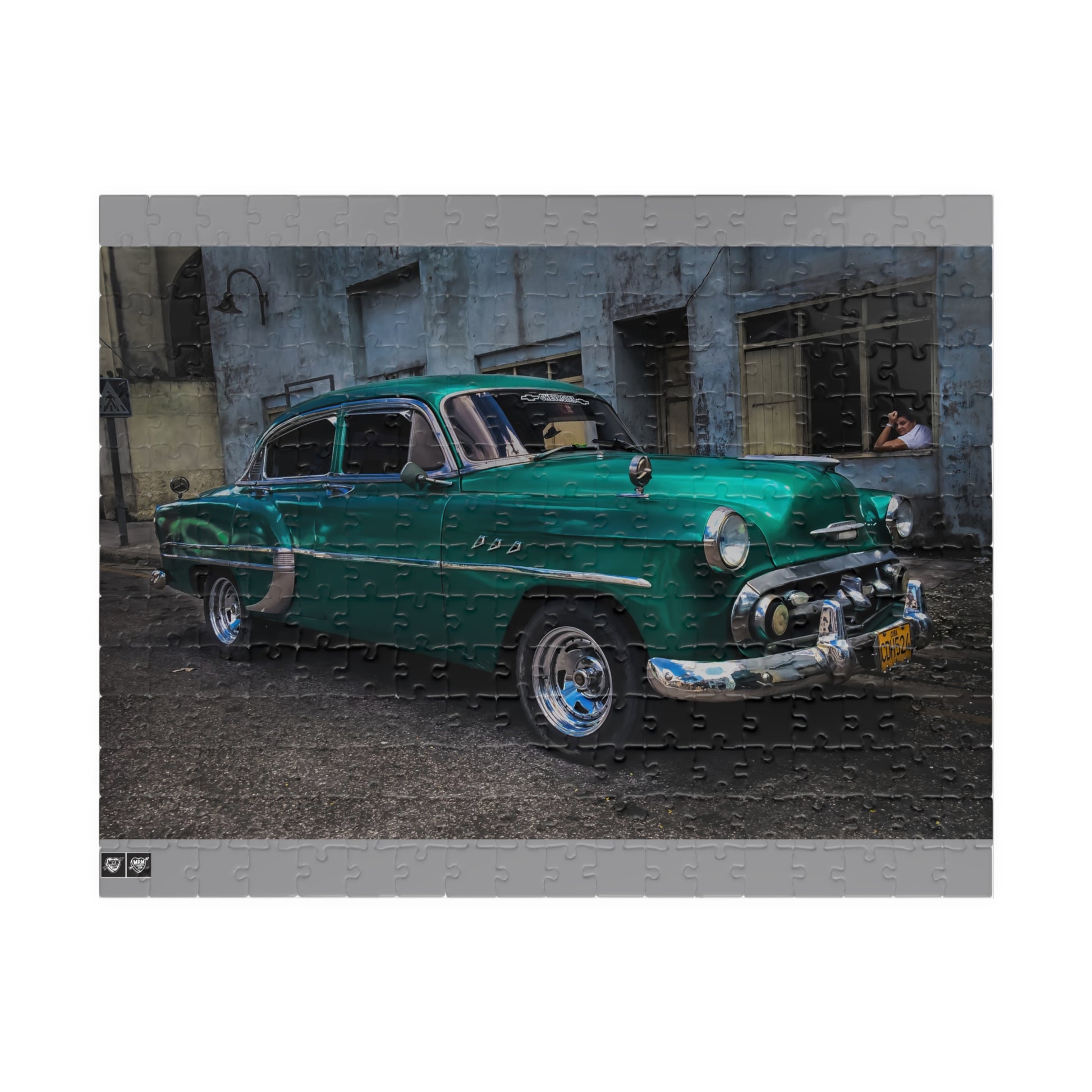 Cuba Car - Vintage Car Puzzle,