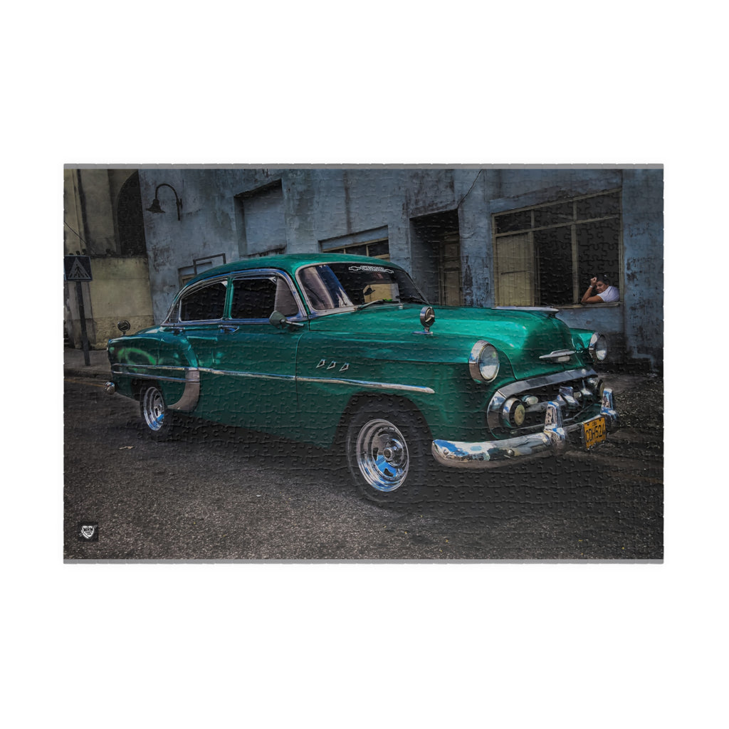 Cuba Car what a sad lady  - Puzzle