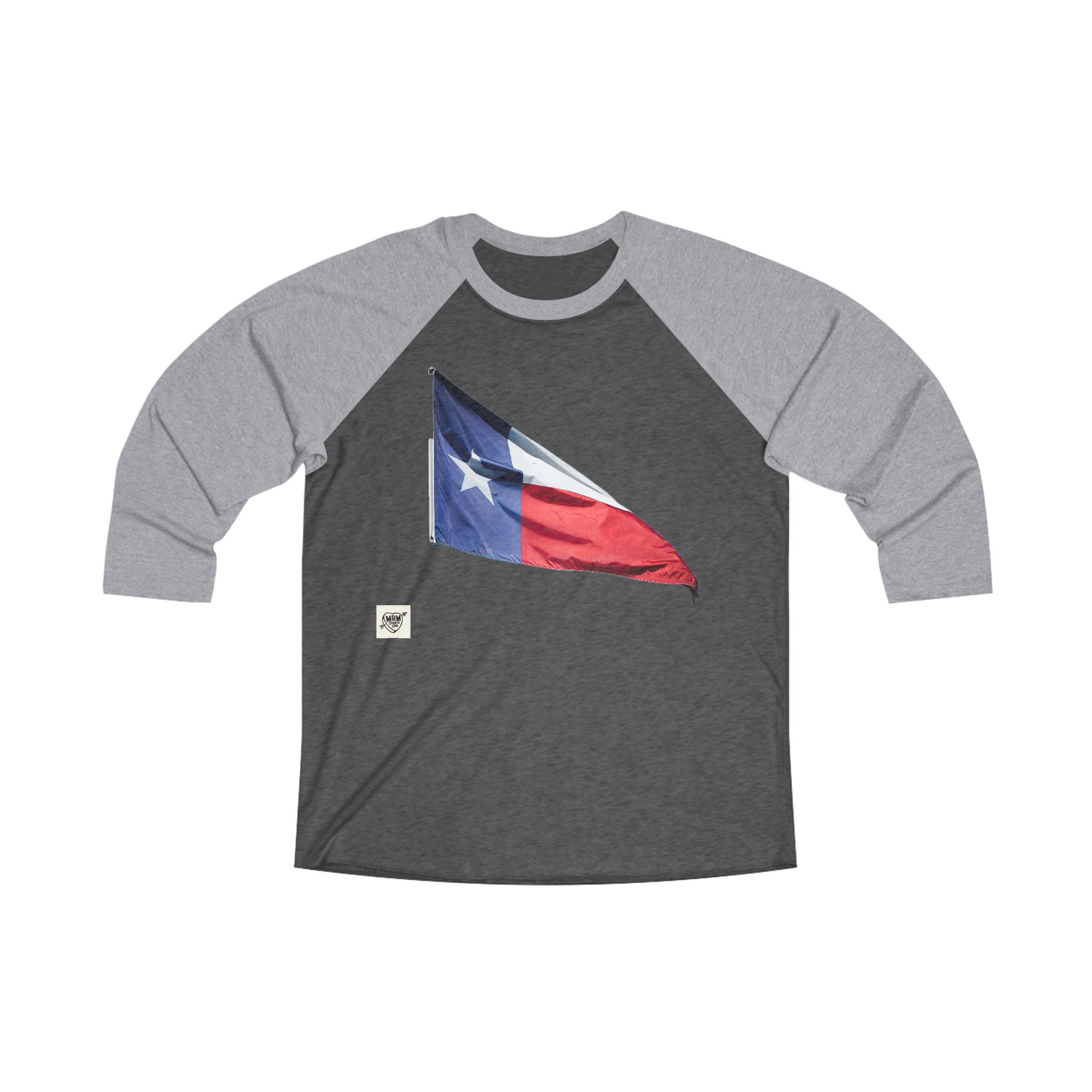 Texas Flag  — 3/4 Raglan Tee