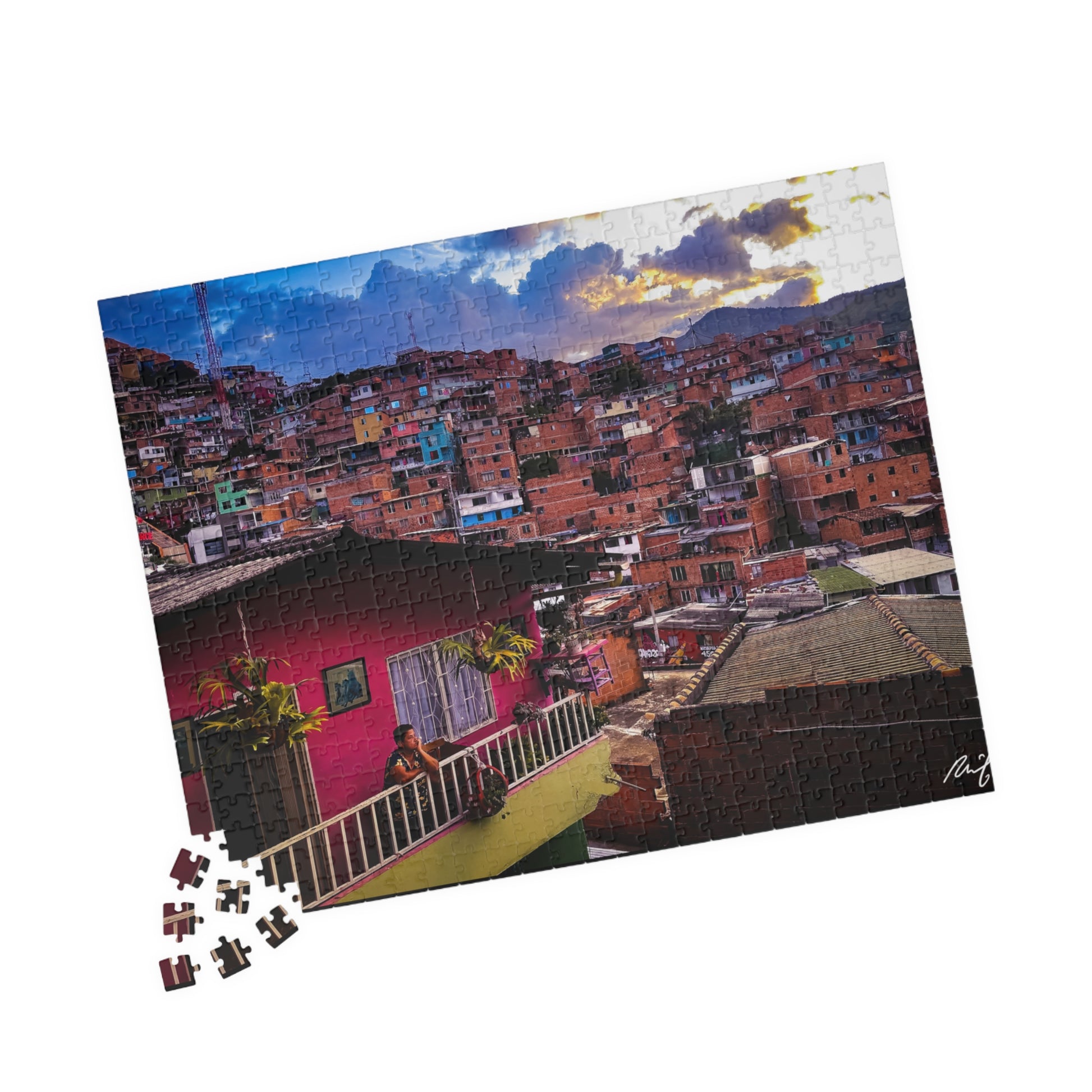 Medellín, Columbia old lady - Puzzle, 110-1014