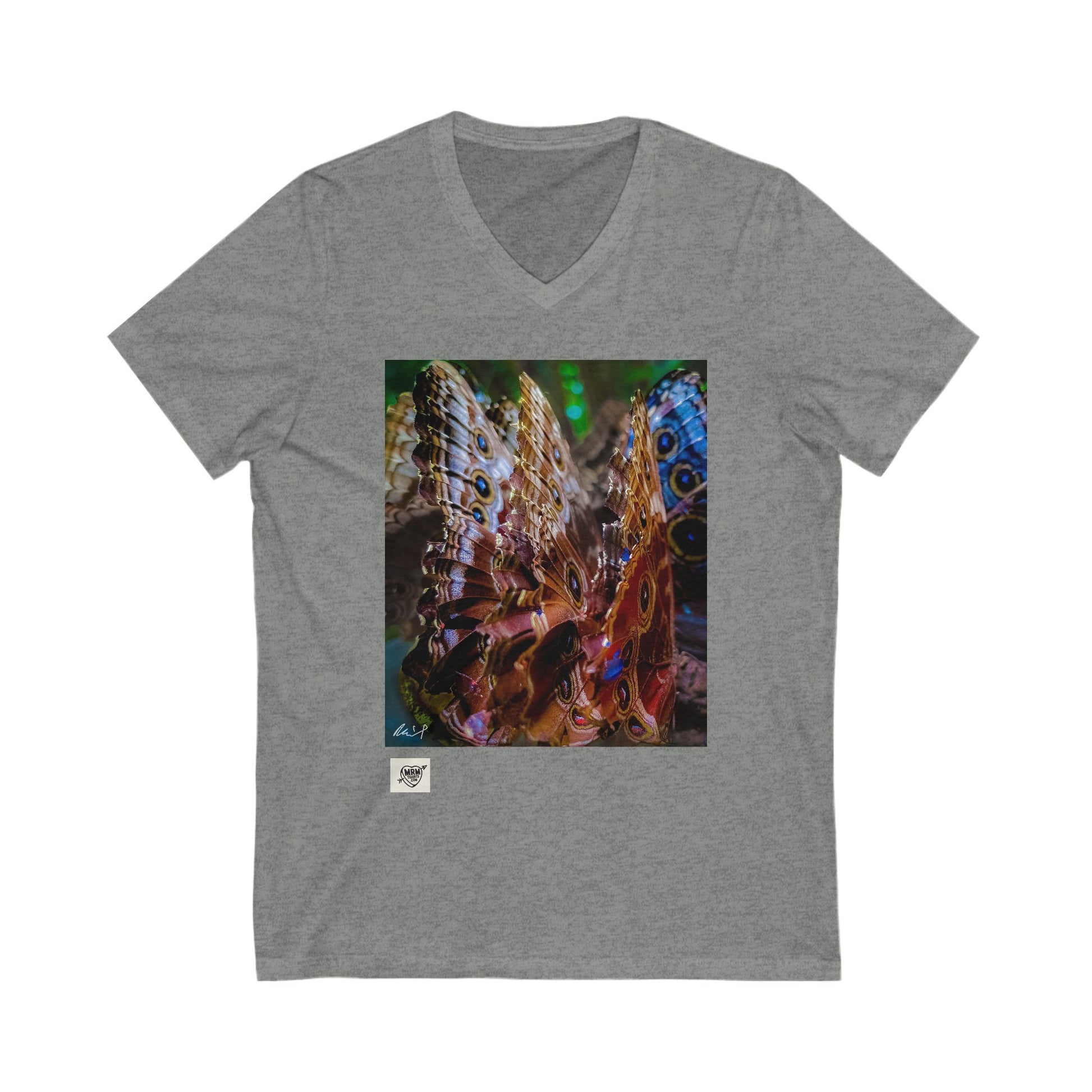 Costa Rica  - Butterfly Mariposa 2 - V-Neck