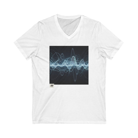 Soundwave Graphic  - 1 -  V-Neck