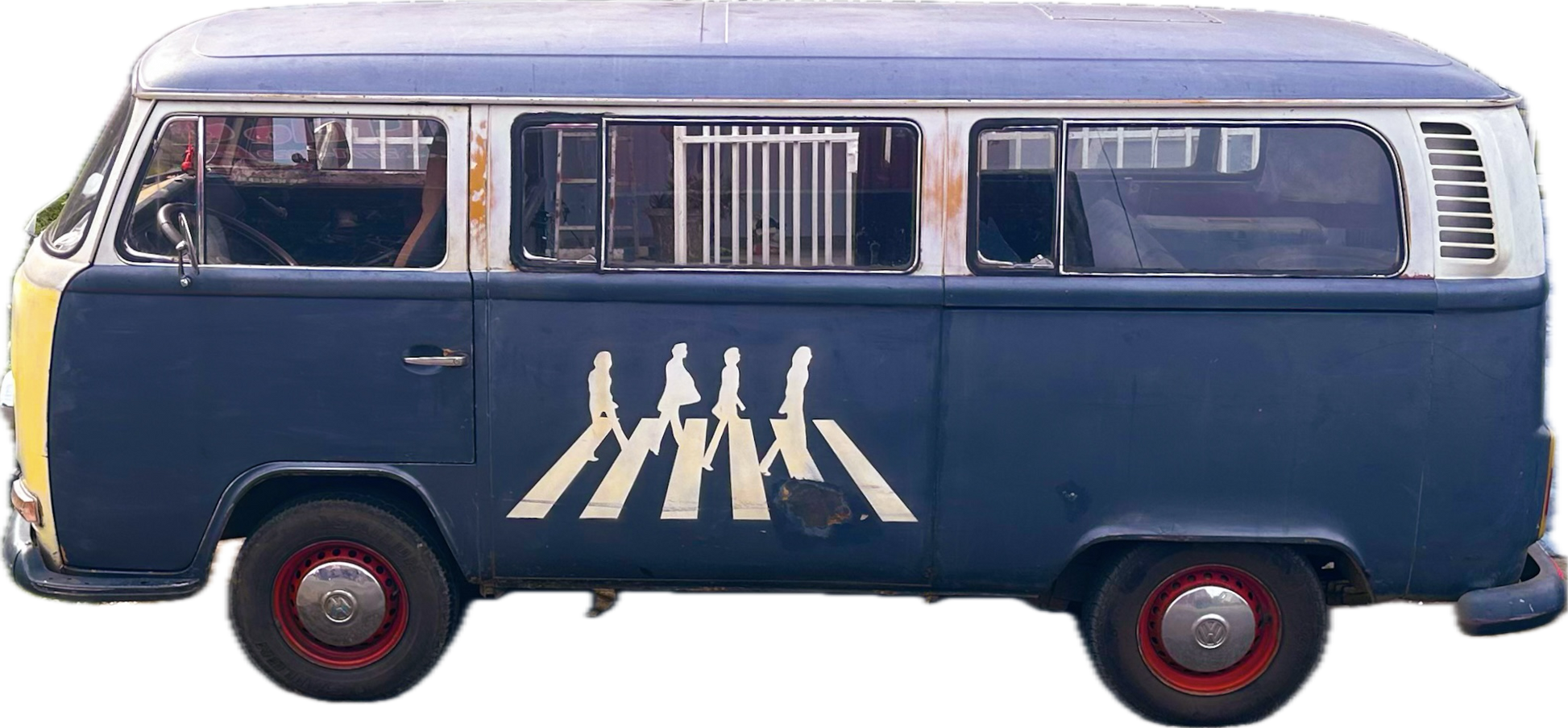 The Beatles hat on a Volkswagen - Het
